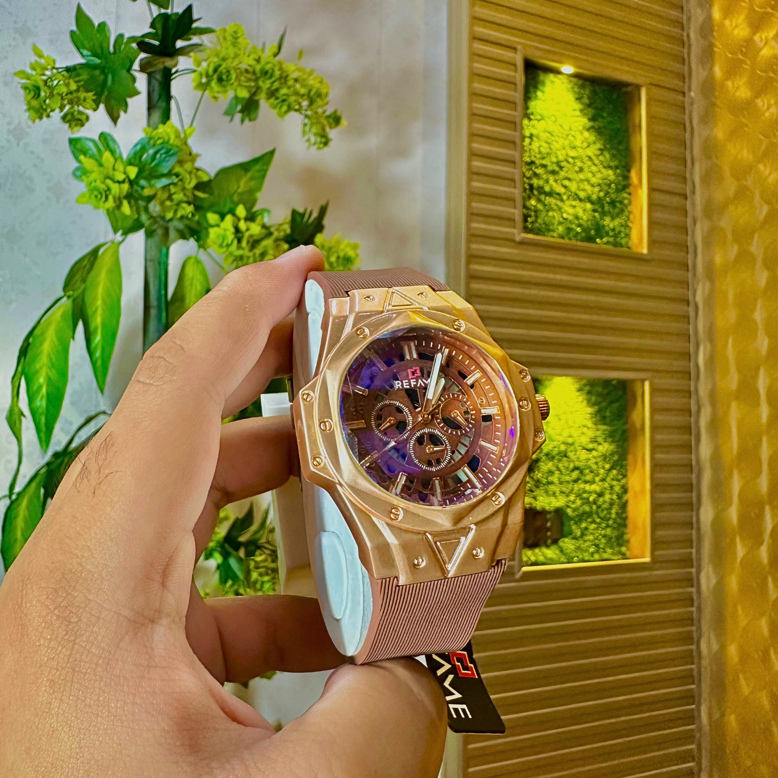 Luxury Gold Golden Dial