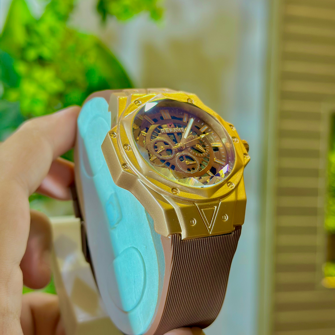 Luxury Gold Golden Dial