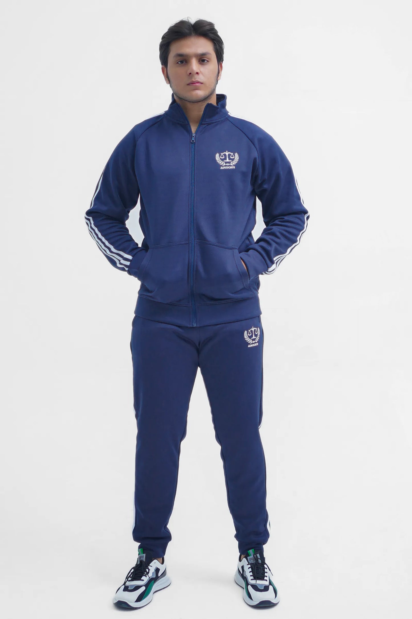 Blue Advocate Stand UP Couler Tracksuit