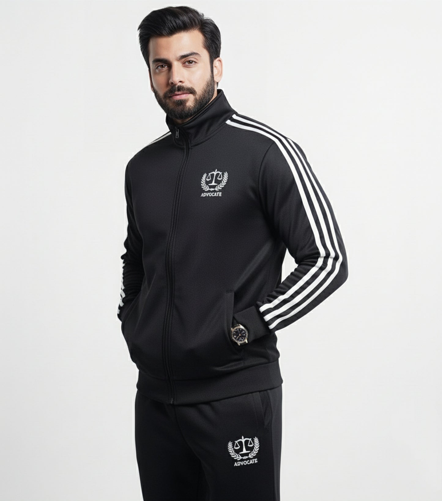 Black Advocate Stand UP Couler Tracksuit